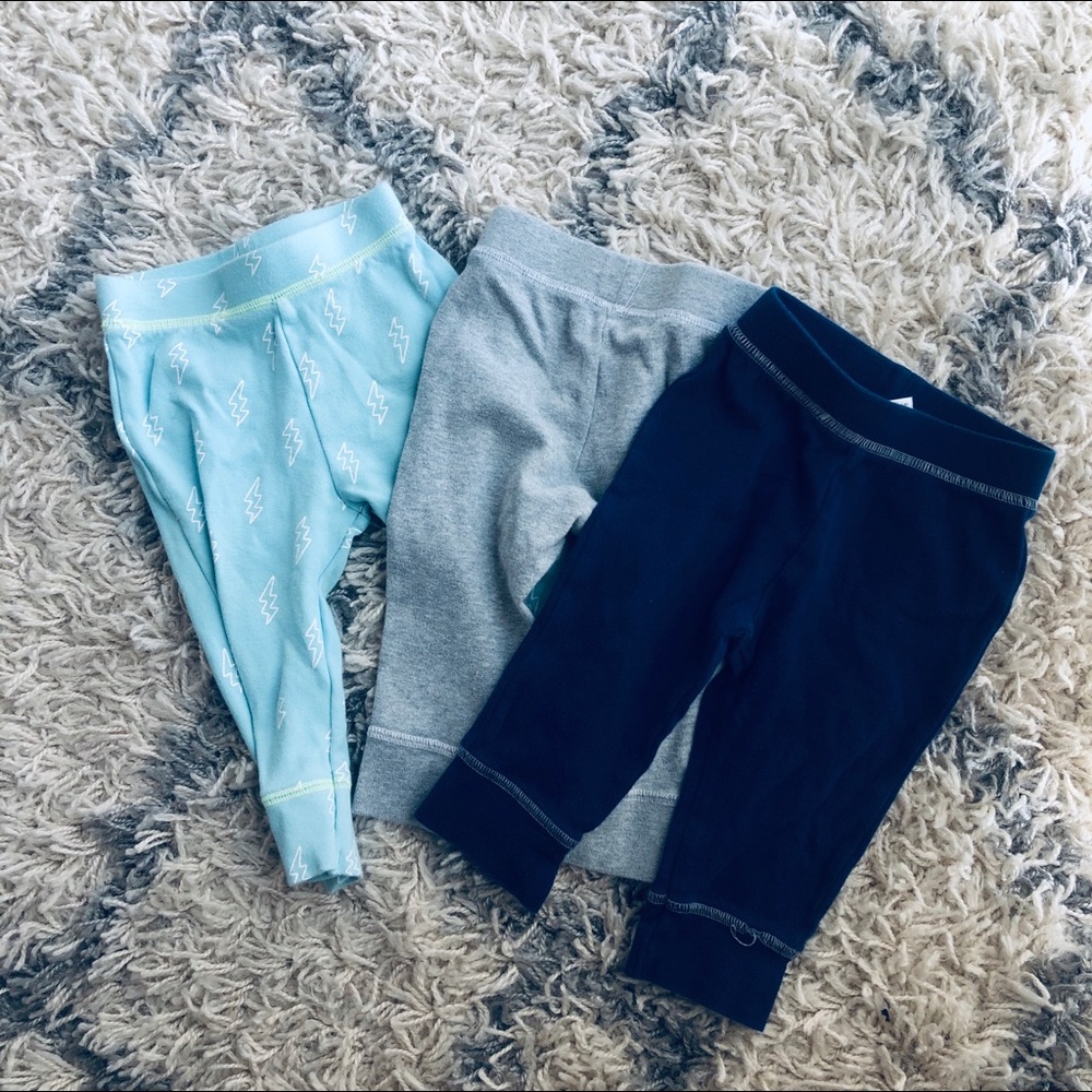 Cloud island 6-9M boys legging set